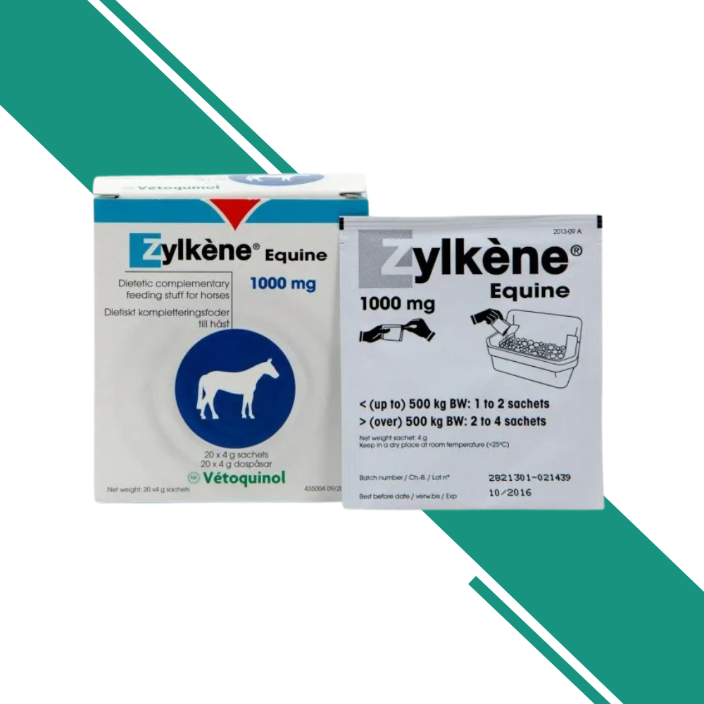 Zylkene Equine Stress Relief Powder - 4g Sachet - Pack of 20